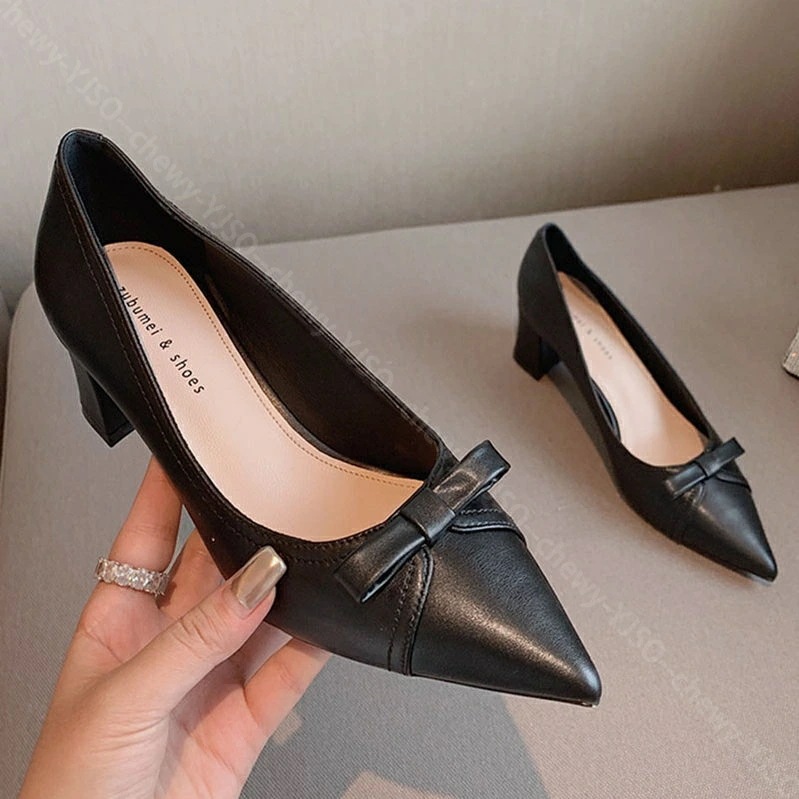 1000円OFFクーポン パンプス 痛くない レディース リボン ポインテッドトゥ 太ヒール 5センチ 走れるパンプス ぺたんこ フォーマル 低反発 大きいサイズ 小さいサイズ 歩きやすい オフィスパ 1000円OFFクーポン パンプス 痛くない レディース リボン ポインテッドトゥ 太ヒール 5センチ 走れるパンプス ぺたんこ フォーマル 低反発 大きいサイズ 小さいサイズ 歩きやすい オフィスパ