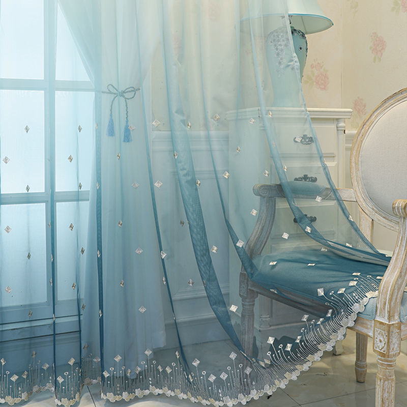 ガーゼカーテンは軽く人に不浸透性です寝室にはパンチング設備がありません2867 ガーゼカーテンは軽く人に不浸透性です寝室にはパンチング設備がありません2867