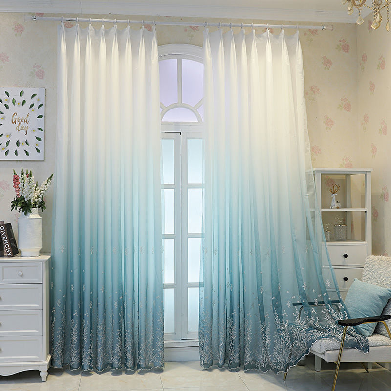 ガーゼカーテンは軽く人に不浸透性です寝室にはパンチング設備がありません2867 ガーゼカーテンは軽く人に不浸透性です寝室にはパンチング設備がありません2867