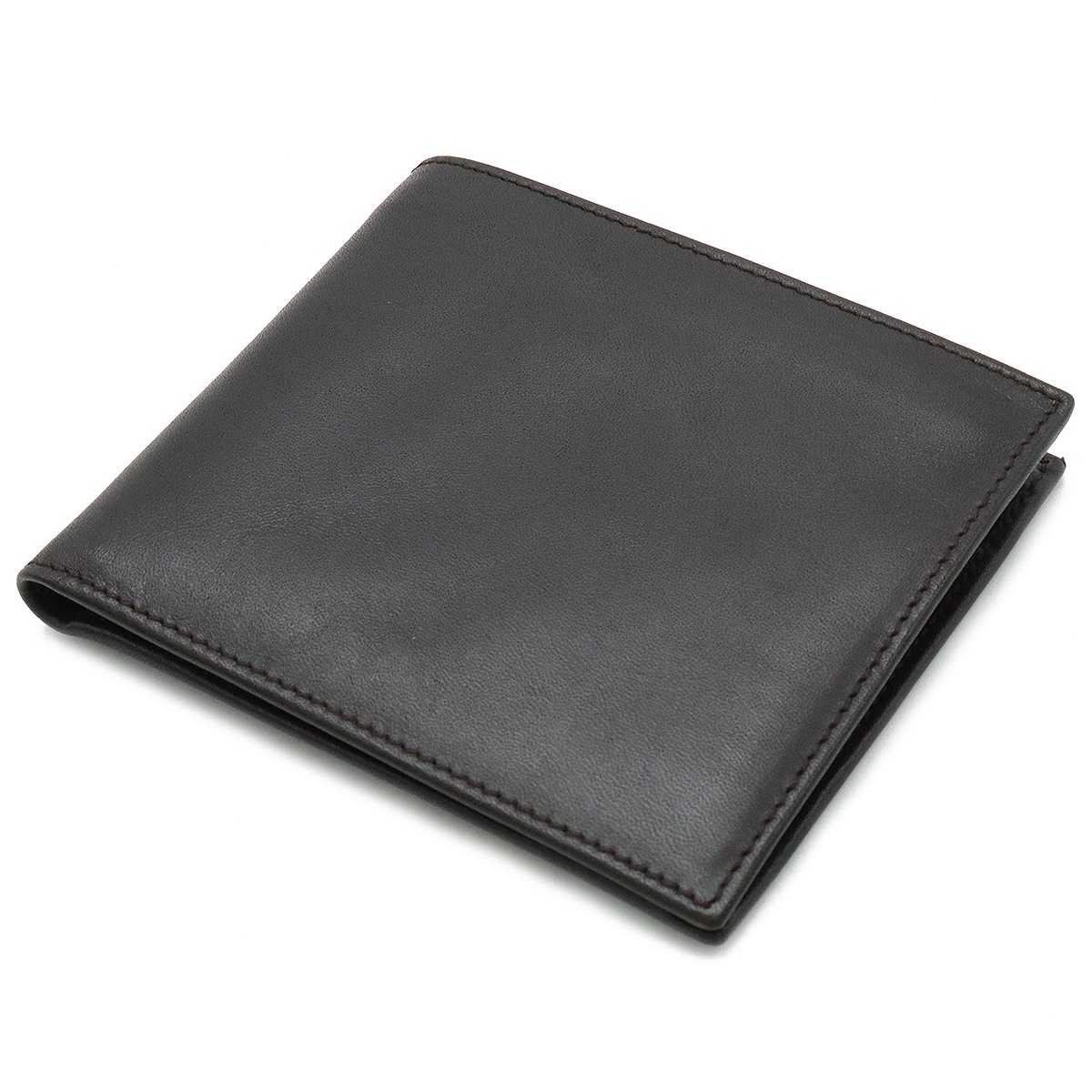 VITELLO 2つ折り財布 二つ折り財布 レザー EBANO ダークブラウン KP1015