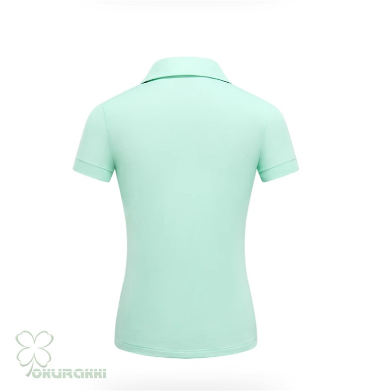 ゴルフ 半袖ポロシャツ ゴルフウェア 通気速幹 ストレッチ シャツ レディース ポロシャツ 春夏新作モデル2506gfshirt11