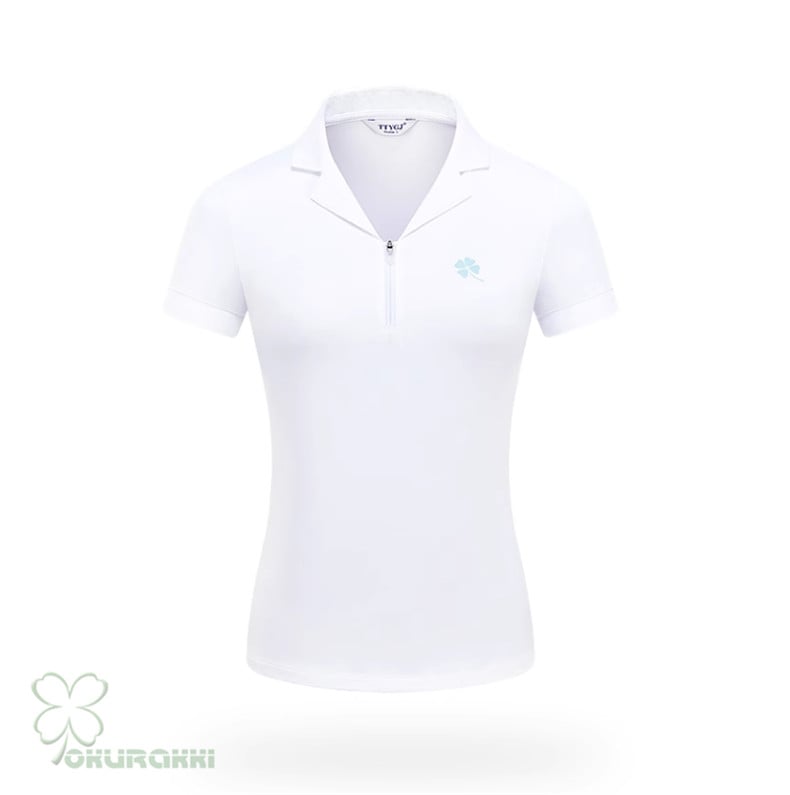 ゴルフ 半袖ポロシャツ ゴルフウェア 通気速幹 ストレッチ シャツ