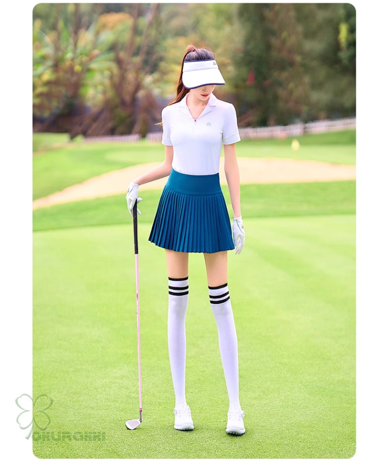 ゴルフ 半袖ポロシャツ ゴルフウェア 通気速幹 ストレッチ シャツ レディース ポロシャツ 春夏新作モデル2506gfshirt11