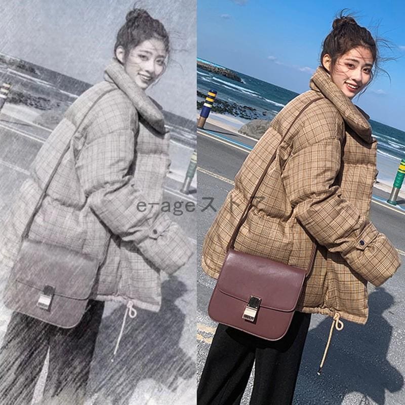 人気沸騰新柄追加 コート レディース ダウンコート ダウンジャケット キルティング 格子柄 チェック柄 ドローストリング スタンドカラー アウター 冬服 カジュアル 人気沸騰新柄追加 コート レディース ダウンコート ダウンジャケット キルティング 格子柄 チェック柄 ドローストリング スタンドカラー アウター 冬服 カジュアル