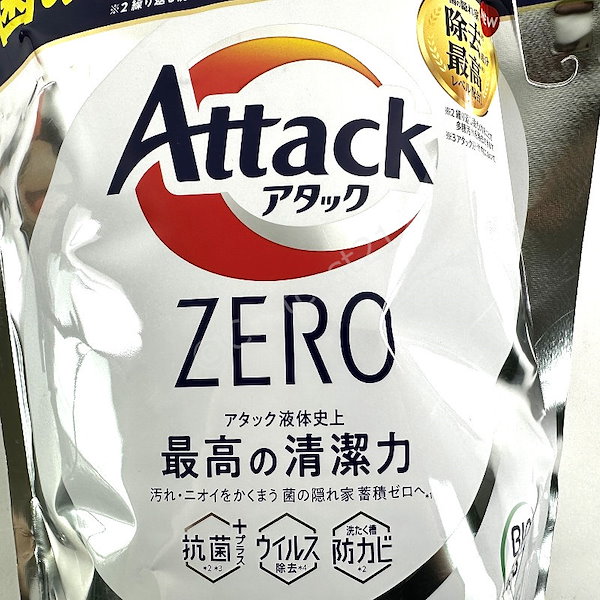 Qoo10] アタック アタックZERO 2700g 濃縮液体洗