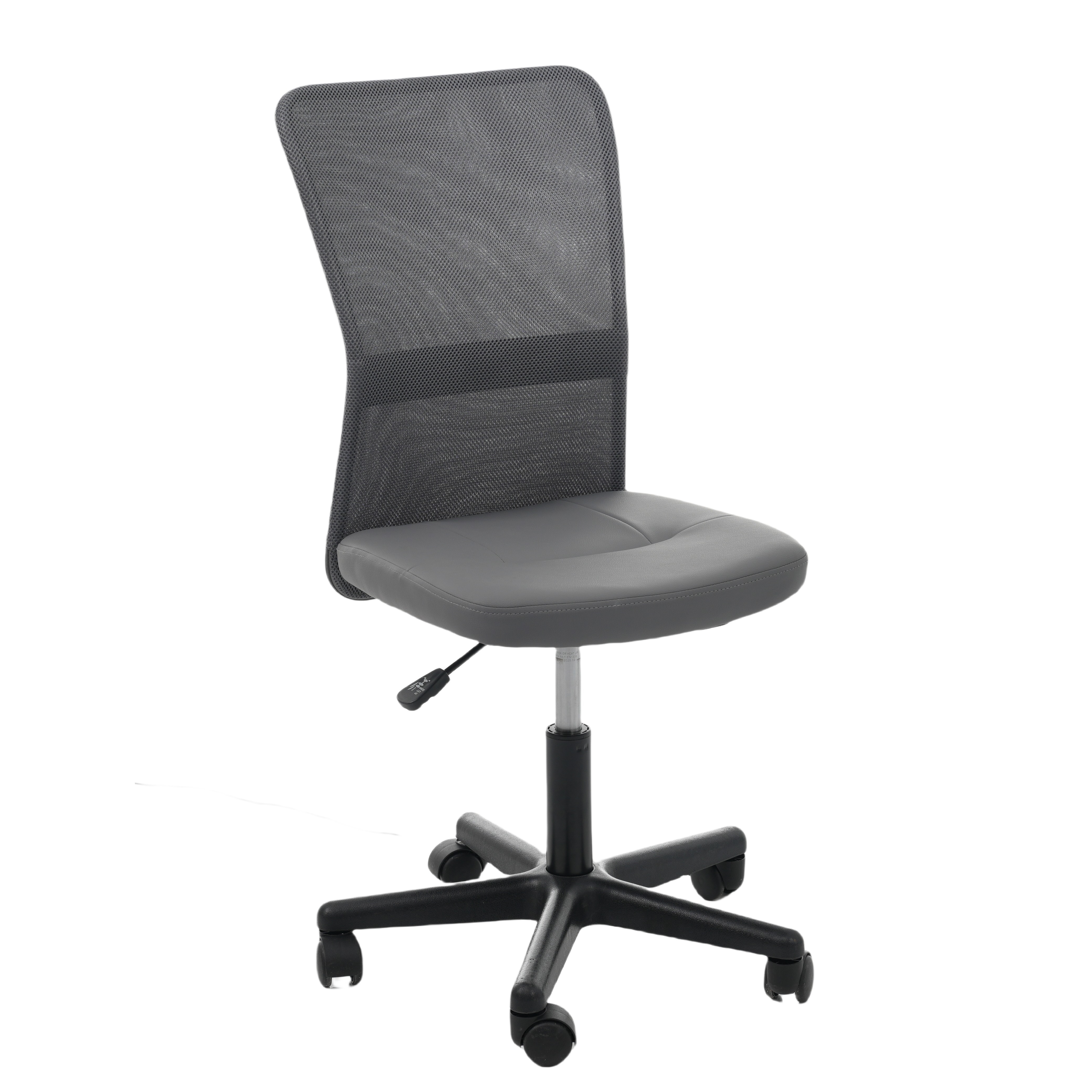 PVC 座面 ダークグレー 世界検査機関SGS規格最高ランク オフィスチェア メッシュ パソコンチェア デスクチェア オフィスチェアー PCチェア OAチェア 疲れにくい 肘無