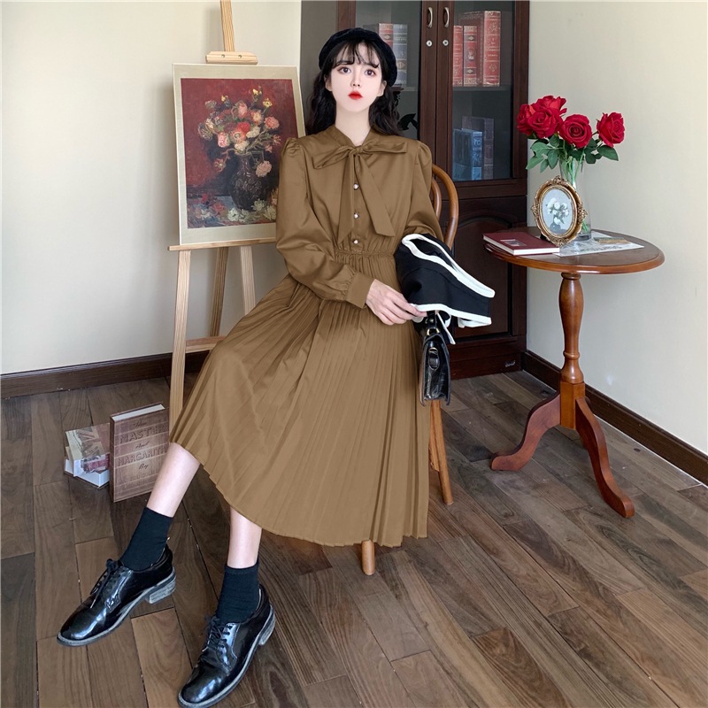 セットアップ レディース ワンピース ジレ 2カラー M L XL 2XL 3XL 4XL ブラック カーキ カラバリ 韓国 2点セット ロングワンピース 長袖 無地 プリーツワンピース パフスリーブ セットアップ レディース ワンピース ジレ 2カラー M L XL 2XL 3XL 4XL ブラック カーキ カラバリ 韓国 2点セット ロングワンピース 長袖 無地 プリーツワンピース パフスリーブ