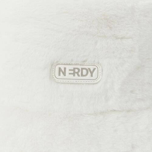 NDY ファー バケットハット BLACK/IVORY/HOTPINK