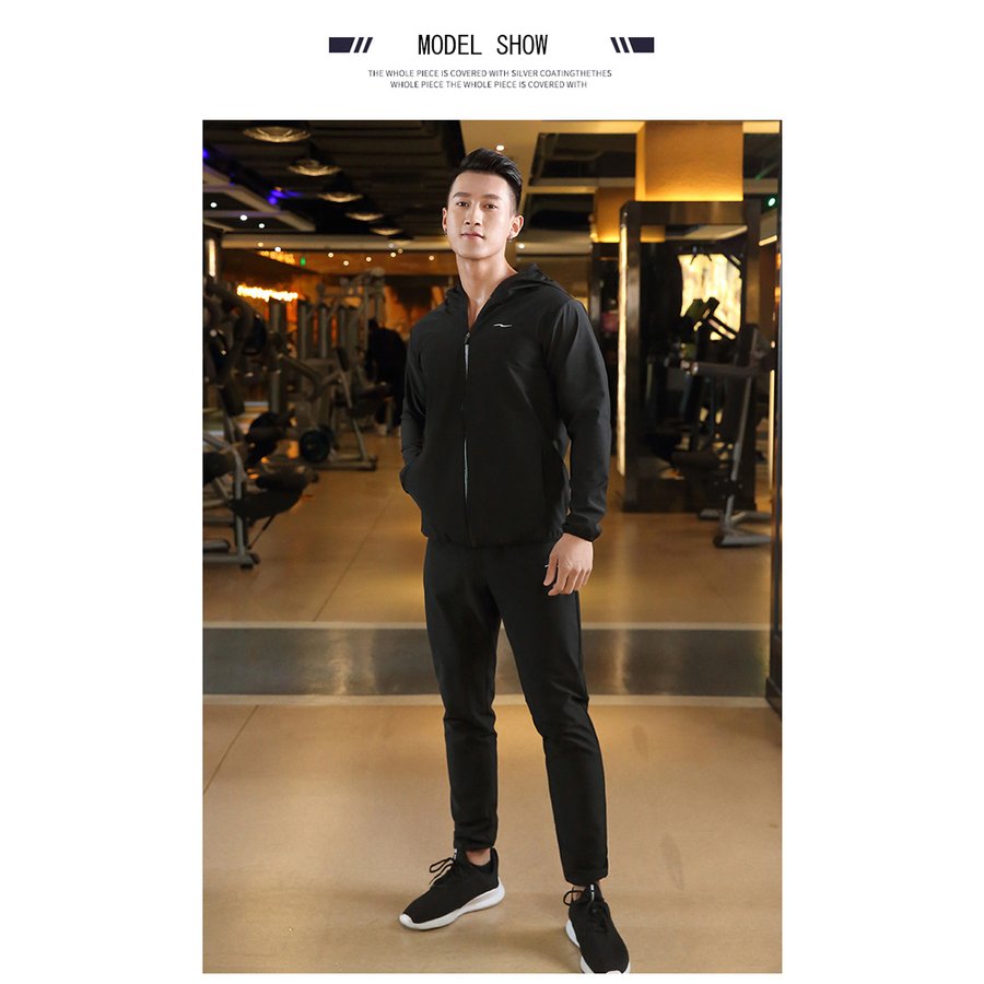 サウナスーツ メンズ ダイエット 上下 セット 洗濯可 大量発汗 ランニングウ サウナスーツ メンズ ダイエット 上下 セット 洗濯可 大量発汗 ランニングウ