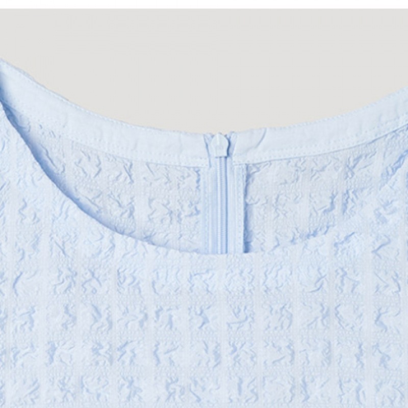 [シーズミス] スクエアパターンブラウス_swwblp22060