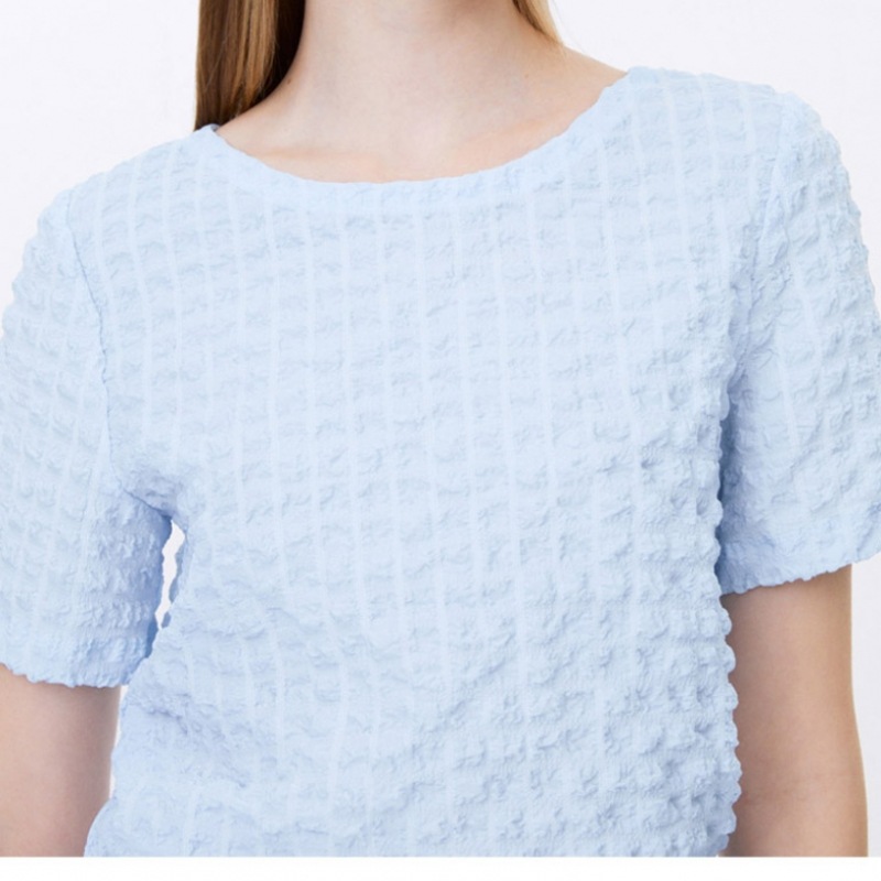 [シーズミス] スクエアパターンブラウス_swwblp22060