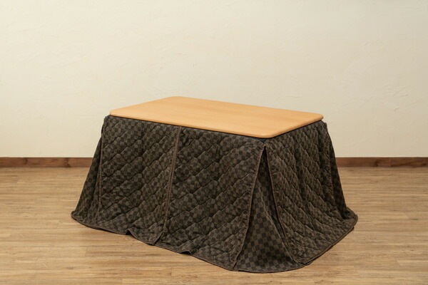 ダイニングコタツ 掛け布団セット 110x70cm ナチュラル (NA) ダイニングコタツ 掛け布団セット 110x70cm ナチュラル (NA)
