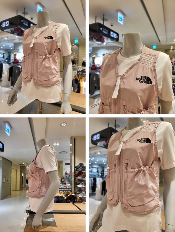 NV5VR33 WS GEAR MESH VEST ギヤメッシュベスト 韓国 アクティビティ アウトドア ランニング マラソン トレイル ベスト チョッキ 女性用