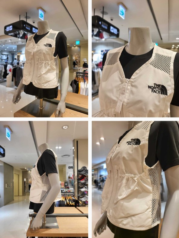 NV5VR33 WS GEAR MESH VEST ギヤメッシュベスト 韓国 アクティビティ アウトドア ランニング マラソン トレイル ベスト チョッキ 女性用