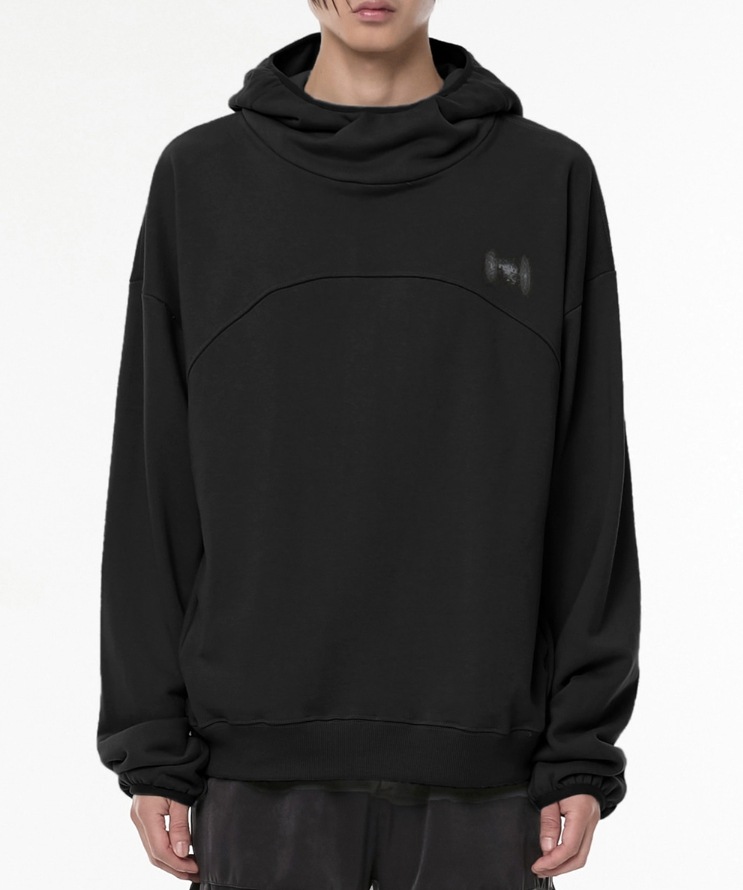 [FLARE UP]★24SS★韓国人気★Arch Division High Neck Hoodie FLARE UP]☆24SS☆韓国人気☆Arch Division High Neck Hoodie