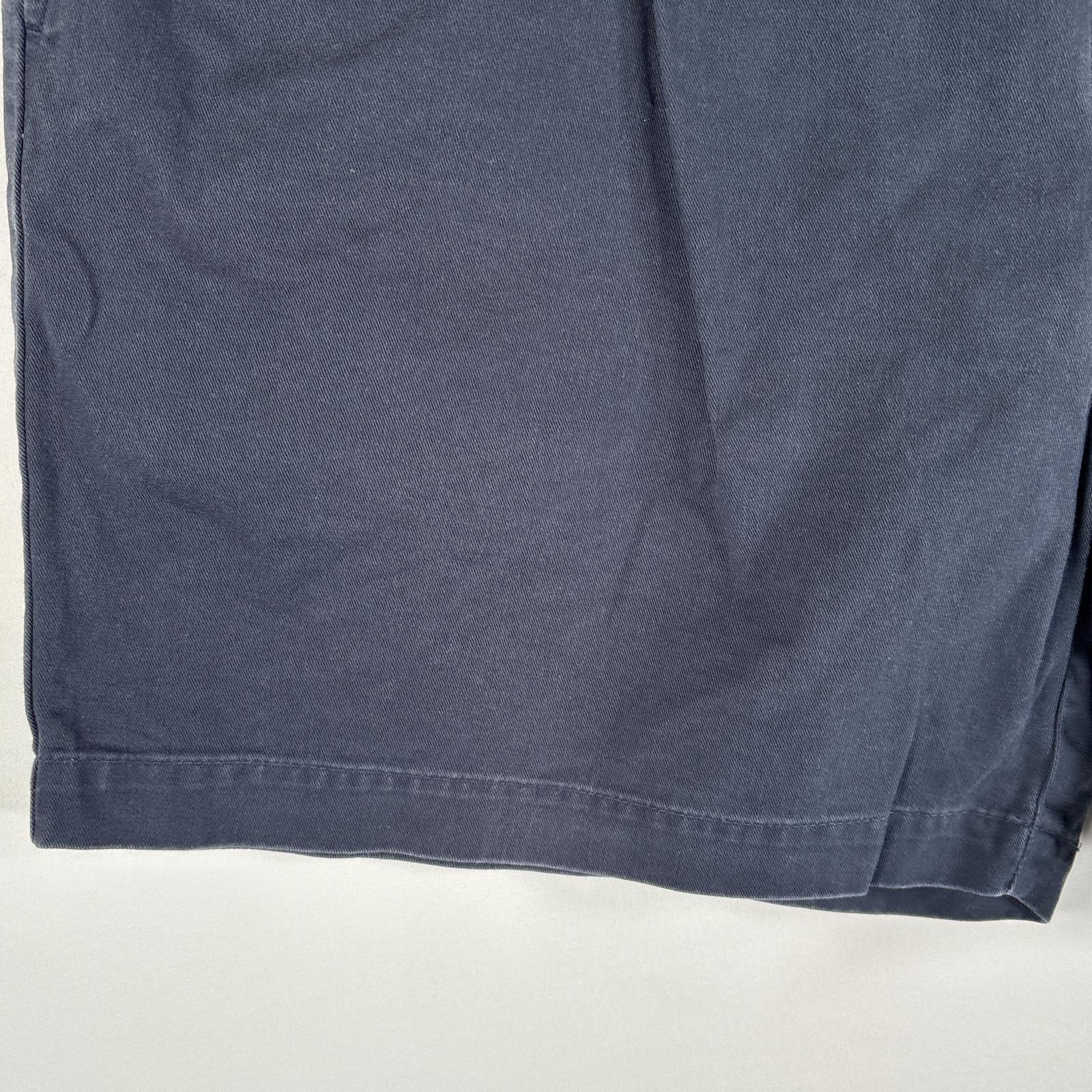 古着 90s/90年代 USA製 ショートパンツ チノパン ポロチノ 大きいサイズ w42 ネイビー メンズ