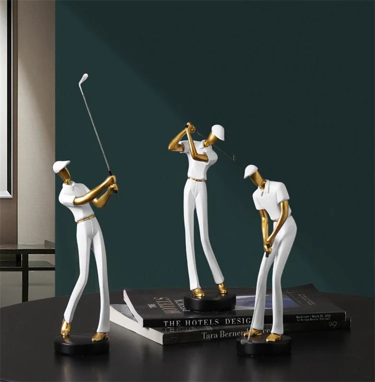 INSスタイル ゴルフのキャラクター オフィス デスク 書斎 リビング テレビ台 家 バレンタインデーのプレゼント 装飾品 ゴルフ トレンド