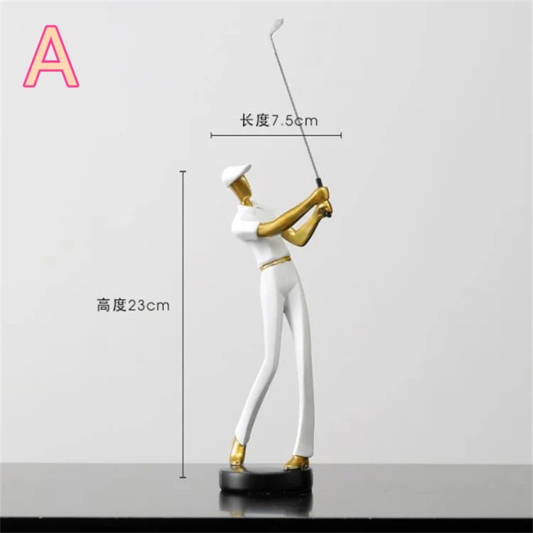 INSスタイル ゴルフのキャラクター オフィス デスク 書斎 リビング テレビ台 家 バレンタインデーのプレゼント 装飾品 ゴルフ トレンド