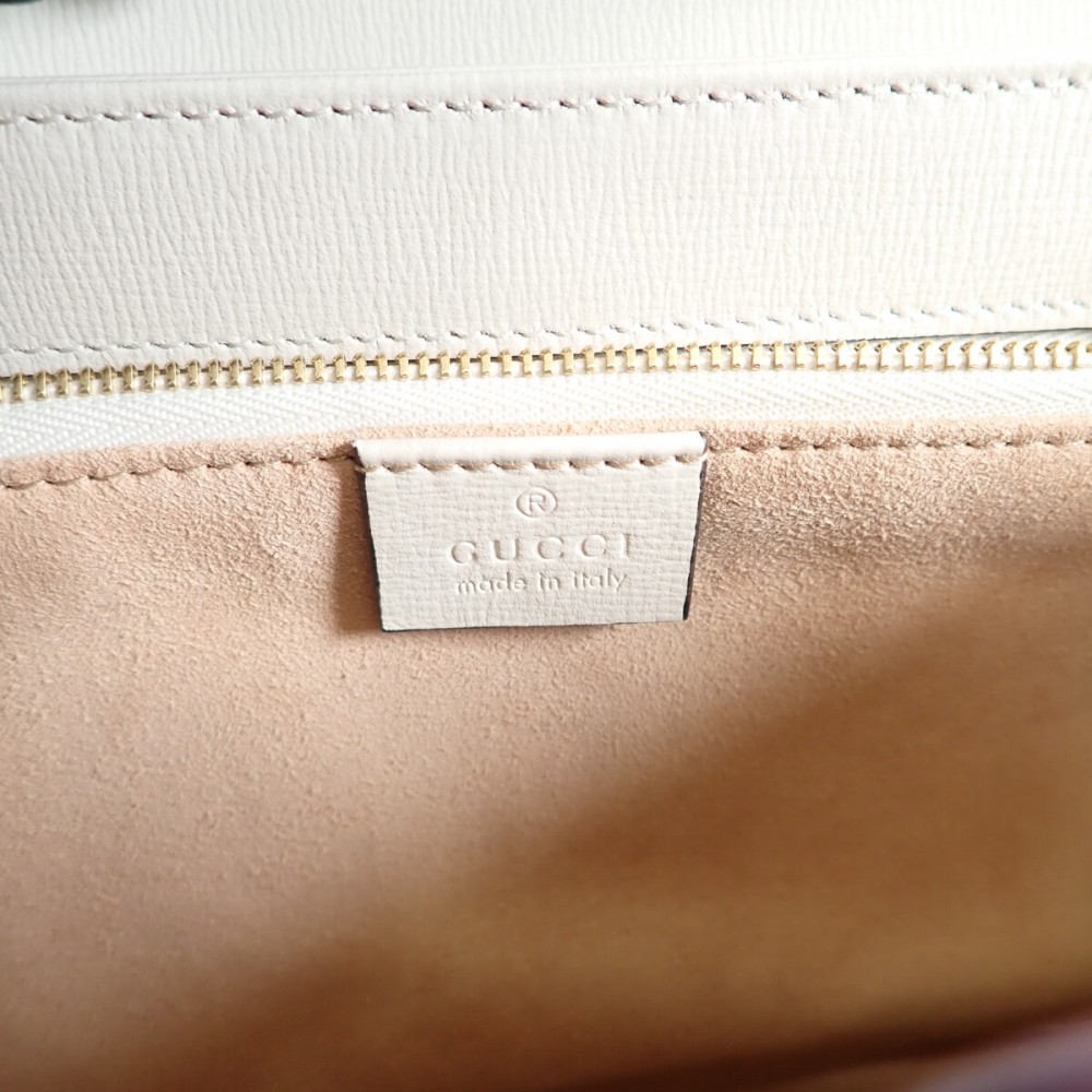 ホースビット 1955 602204_92TCG_9761 ショルダーバッグ GGスプリーム ベージュ ゴールド レディース【SAランク】