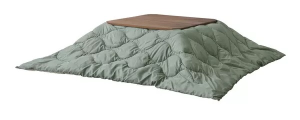 東谷 コタツ布団 正方形 W190D190 リバーシブル グリーン(表)ベージュ(裏) / ブラック(表)グレー(裏) 東谷 コタツ布団 正方形 W190D190 リバーシブル グリーン(表)ベージュ(裏) / ブラック(表)グレー(裏)