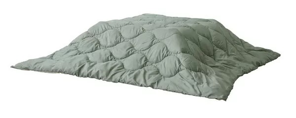 東谷 コタツ布団 正方形 W190D190 リバーシブル グリーン(表)ベージュ(裏) / ブラック(表)グレー(裏) 東谷 コタツ布団 正方形 W190D190 リバーシブル グリーン(表)ベージュ(裏) / ブラック(表)グレー(裏)