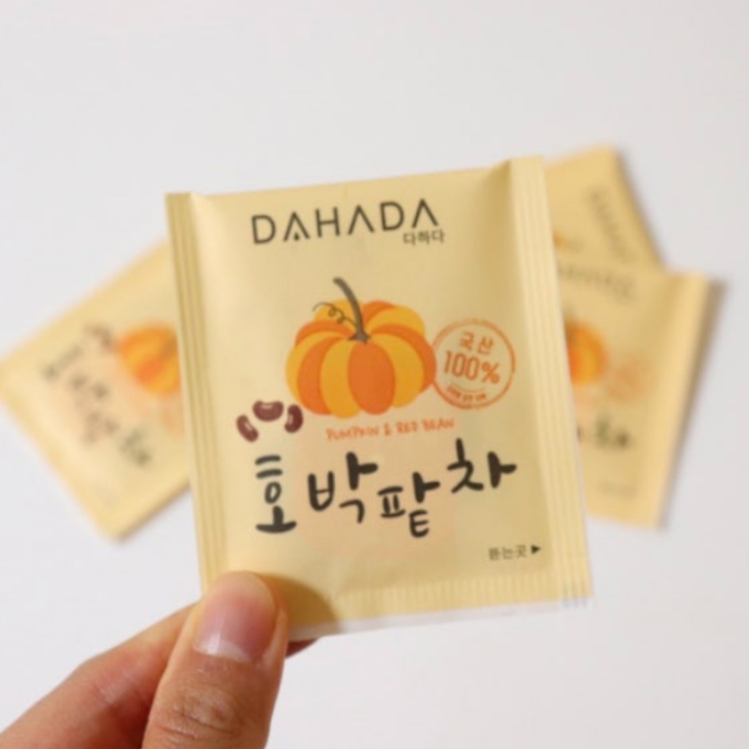 【正規品】 [1+1+1] DAHADA/ダハダ カボチャ小豆茶 100包+100包+100包 / むくみ お茶 / むくみとり