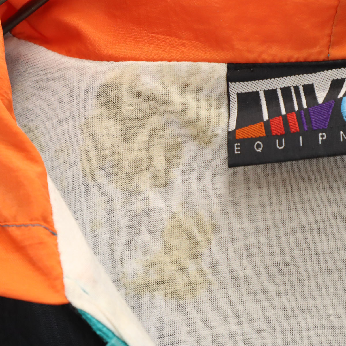 Voit EQUIPMENT 90s オールド ナイロンジャケット L フーディー メンズ 古着 Voit EQUIPMENT 90s オールド ナイロンジャケット L フーディー メンズ 古着