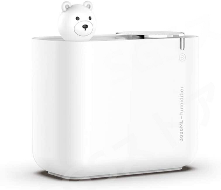 加湿器 3L 大容量 卓上加湿器 USB アロマ 超音波式 次亜塩素酸水対応 除菌 上から給水 40時間連続加湿