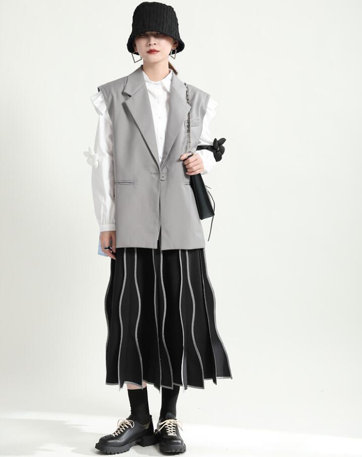 スカート プリーツ ロング丈 秋 冬 フレアスカート バイカラー スカート Aライン ボトムス 春 秋 レディース 個性的 華奢見え 体型カバー おしゃれ カジュアル ナチュラル 女子のカッコイイ スカート プリーツ ロング丈 秋 冬 フレアスカート バイカラー スカート Aライン ボトムス 春 秋 レディース 個性的 華奢見え 体型カバー おしゃれ カジュアル ナチュラル 女子のカッコイイ