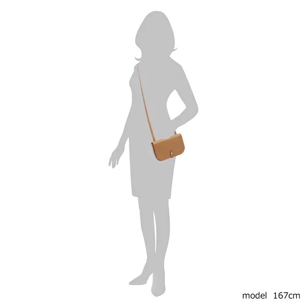 ショルダーバッグ クロスボディバッグ ベージュ レディース BCR259 PV0041 NA200C