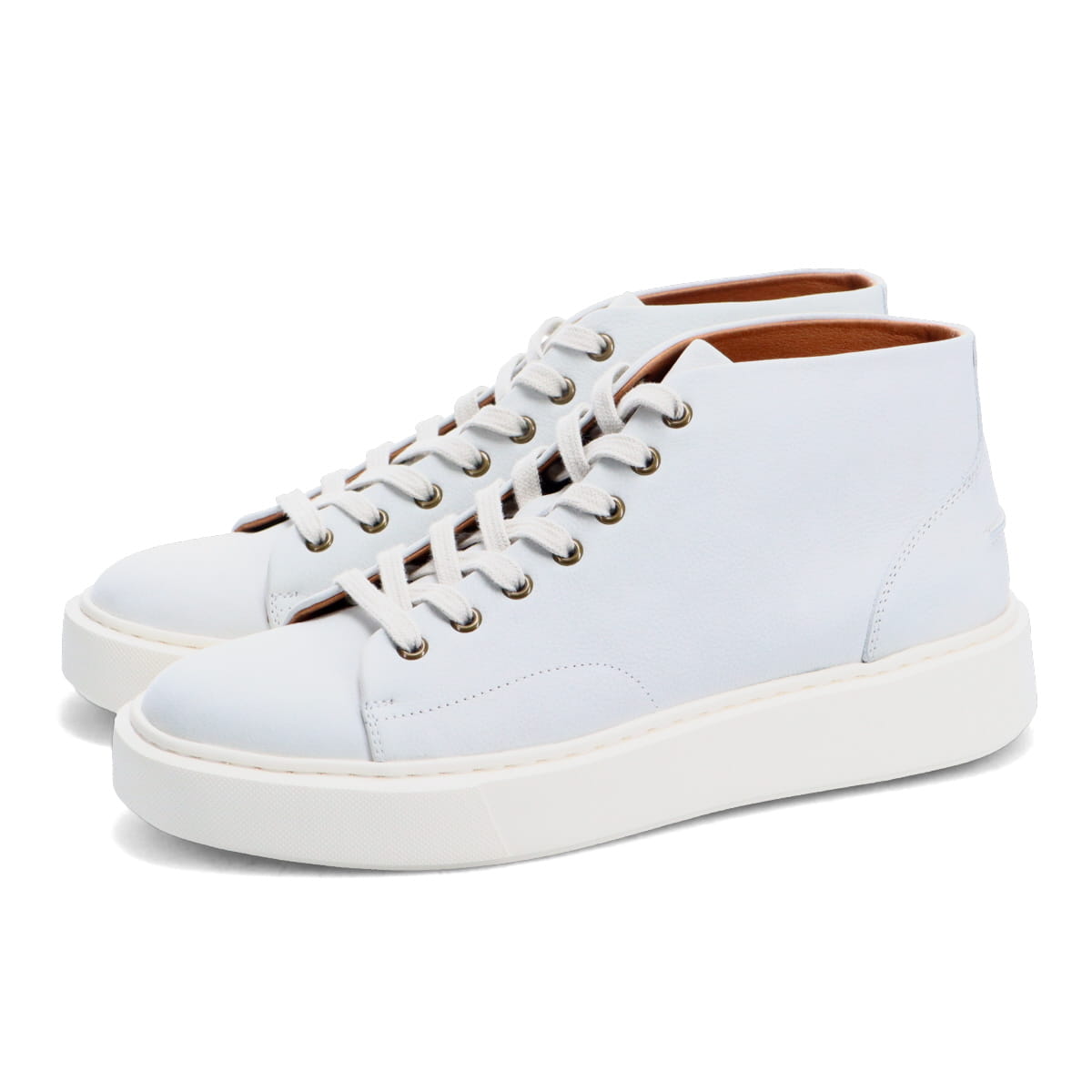 本革 エクストラライト ミッドカット レザー スニーカー 22330469 whoop-de-doo フープディドゥ