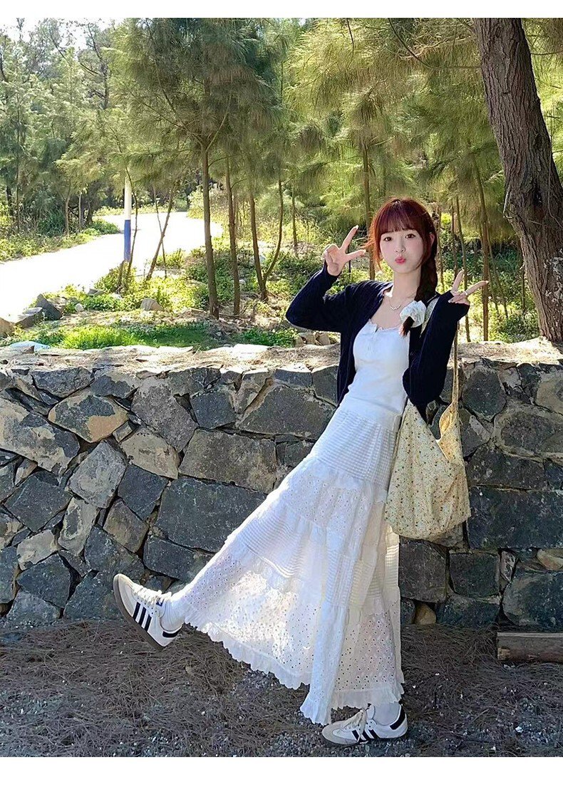 【送料無料】体型カバー 楽ちん ショッピング 休日 イベント お出かけ デート 夏 春 格子柄 キュート ラブリー ガーリー かわいい