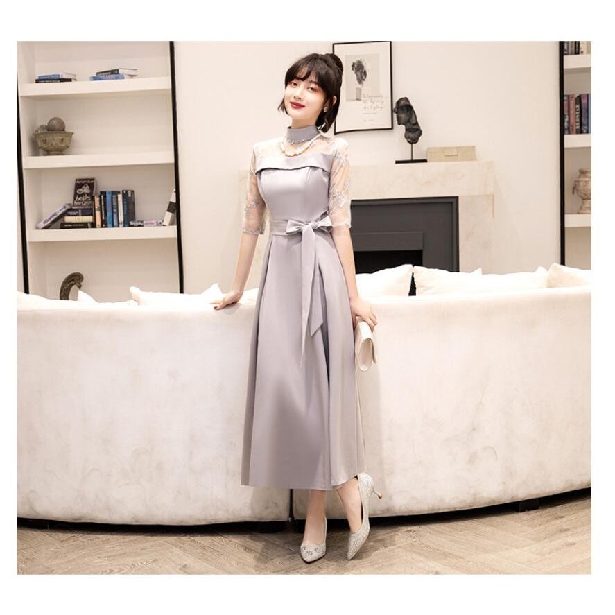 パーティードレス 結婚式 大きい ミモレ丈ワンピース 30代 40代 50代 袖あり きれいめ お呼 パーティードレス 結婚式 大きい ミモレ丈ワンピース 30代 40代 50代 袖あり きれいめ お呼