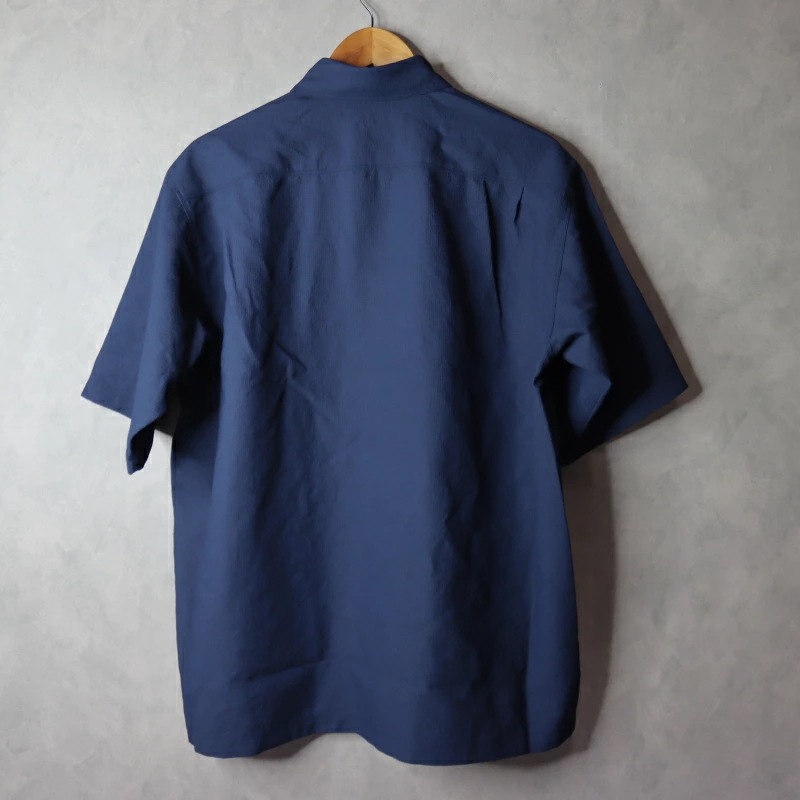 ショートスリーブ オーニング シャツ NR22561 AN/アビエイターネイビー/ FI/フォッシルアイボリー/ CN/チップブラウン/ ショートスリーブ オーニング シャツ NR22561 AN/アビエイターネイビー/ FI/フォッシルアイボリー/ CN/チップブラウン/