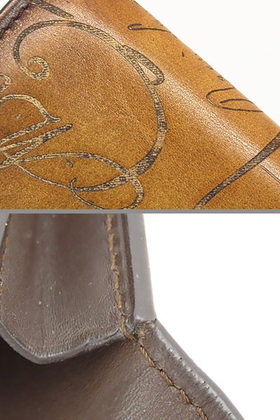 美品ベルルッティカリグラフィインブイアスクリットレザーカードケースパスケース名刺入れブラウンIMBUIA-SCRITTO-V2 美品ベルルッティカリグラフィインブイアスクリットレザーカードケースパスケース名刺入れブラウンIMBUIA-SCRITTO-V2