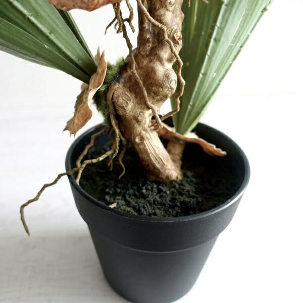 観葉植物 フェイクグリーン リアル 造花 ビカクシダ コウモリラン 人工 おしゃれ モダン 鉢植え インテリアグリーン 造花 インテリア雑貨 ポット 鉢 ブラック