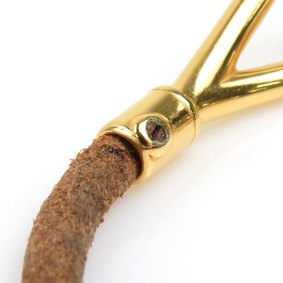 エルメス HERMES ブレスレット ジャンボ レザー/メタル ブラウン/ゴールド レディース e60547a エルメス HERMES ブレスレット ジャンボ レザー/メタル ブラウン/ゴールド レディース e60547a