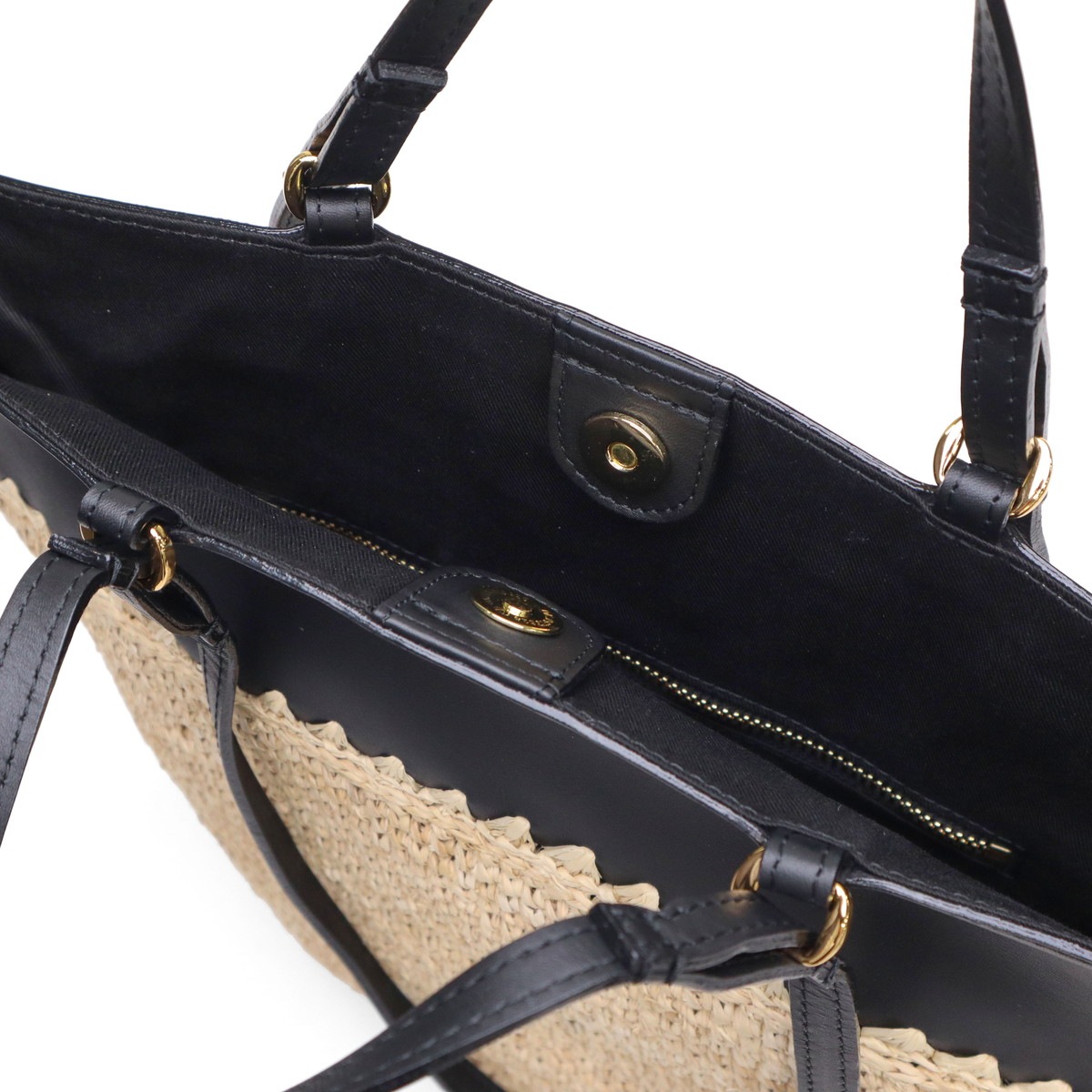 正規品 トートバッグ レディース ブランド 女性 おしゃれ ナチュラル 手持ち 肩がけ 軽量 A4 縦 本革 レザー かご SANDRO ラフィア V-8841