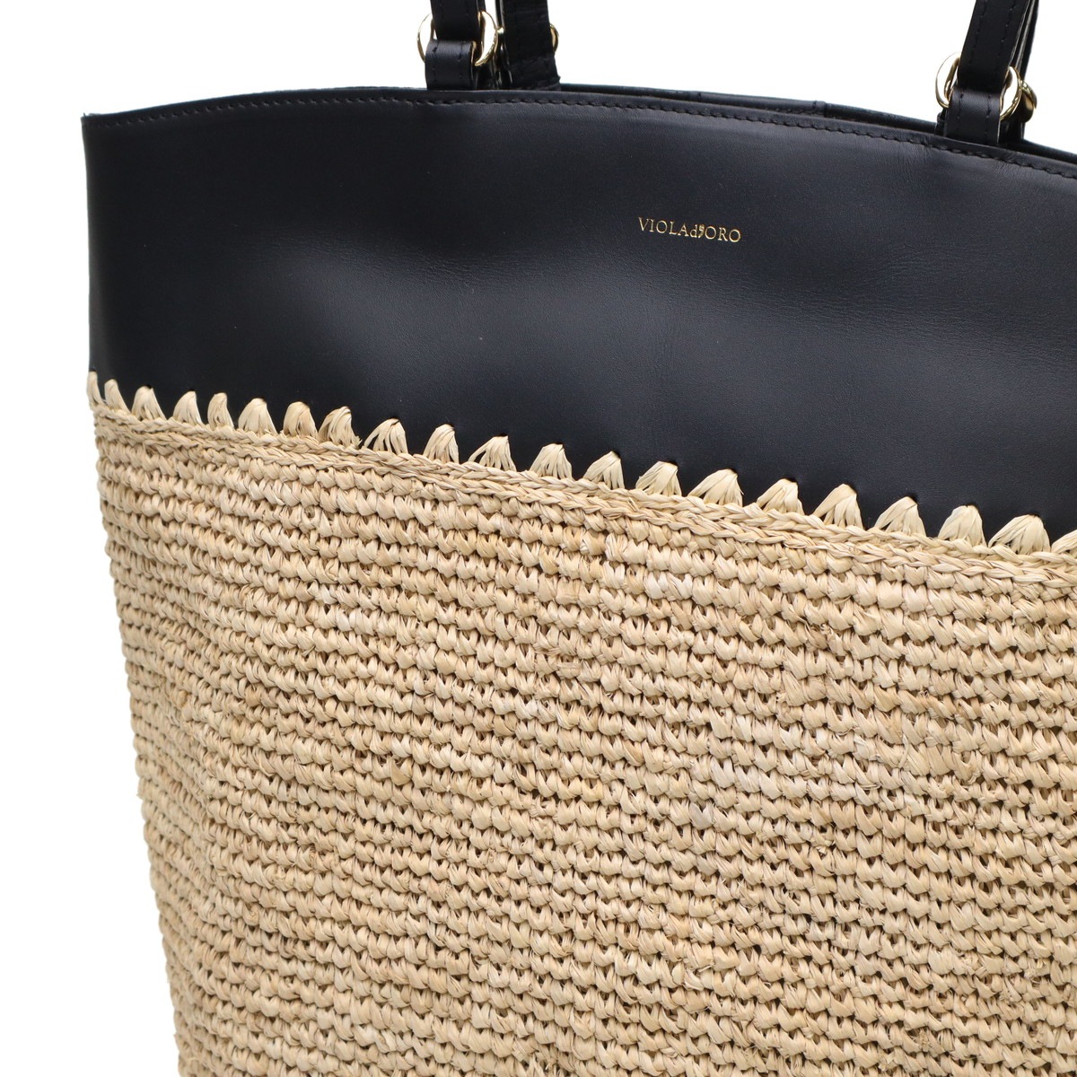 正規品 トートバッグ レディース ブランド 女性 おしゃれ ナチュラル 手持ち 肩がけ 軽量 A4 縦 本革 レザー かご SANDRO ラフィア V-8841