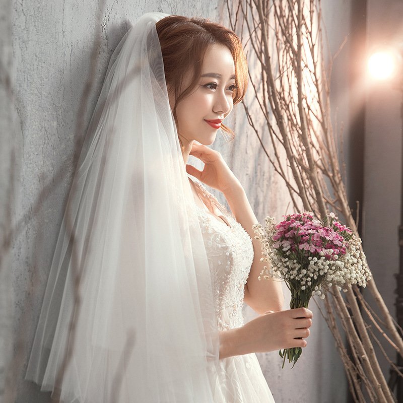 ウェディングドレス 白 花嫁 結婚式 ドレス Aラインドレス 安い 花嫁 挙式 二次会 ブライダル 結婚式 レディース ロングドレス 袖あり白 レース プリンセスライン 撮影 編み上げ式