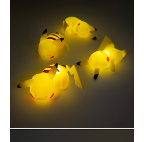 Qoo10] ポケモン ピカチュウ ライト 卓上 LE