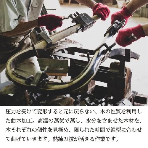 大塚家具 スツール 秋田木工「スツールNo.202」ブナ材　WNウォールナット色 　張地PVC#BR 　デザイン：剣持勇