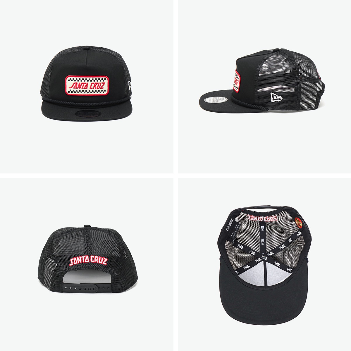 正規取扱店 キャップ メンズ レディース 深め 大きめ ブランド おしゃれ コラボ 刺繍 サイズ調整 カジュアルストリート コットン メッシュ SANTA CRUZ The Golfer トラッカー