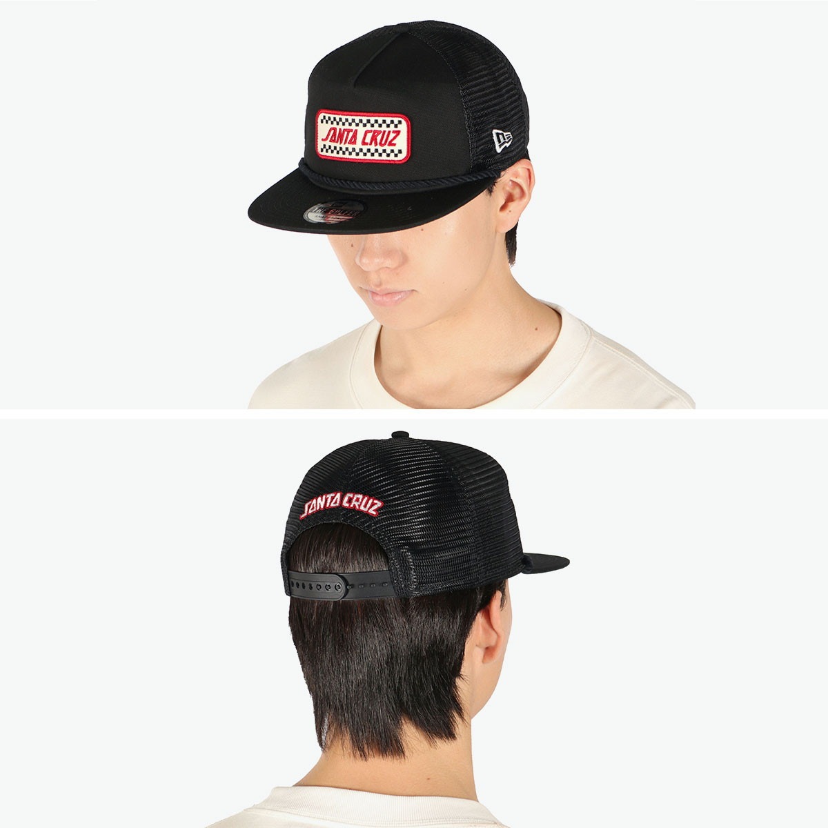 正規取扱店 キャップ メンズ レディース 深め 大きめ ブランド おしゃれ コラボ 刺繍 サイズ調整 カジュアルストリート コットン メッシュ SANTA CRUZ The Golfer トラッカー