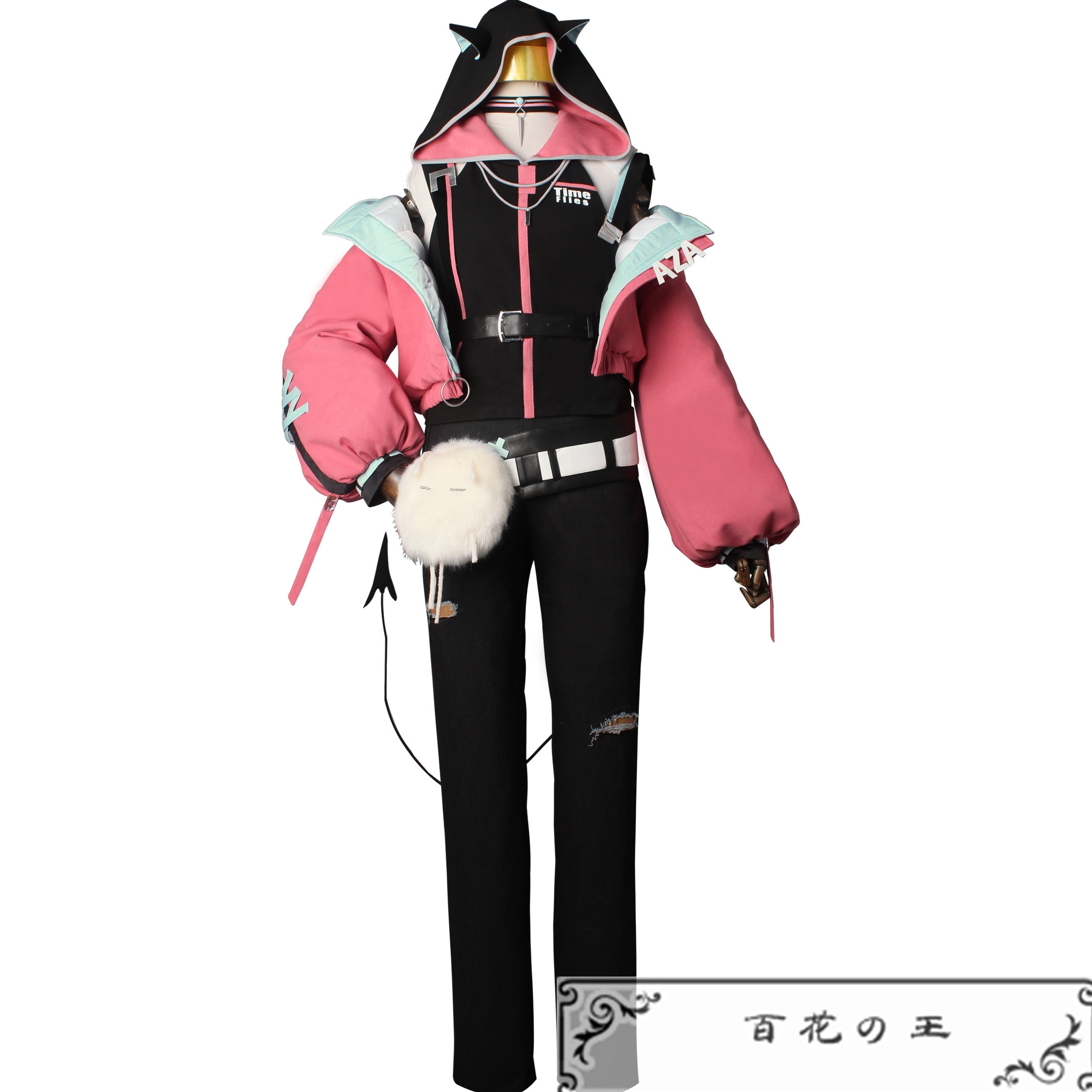 VirtuaReal 風 Aza コスプレ衣装 コスチューム クリスマス ハロウィン 仮装 VTuber にじさんじ バーチャルライバー Vtuber VirtuaReal Aza アザ