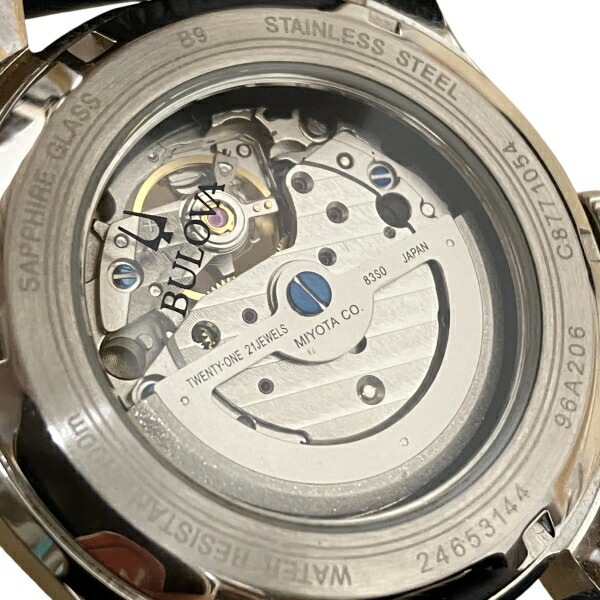 ブローバ クラシックモデル.ウイルトン 96A206 自動巻 腕時計 メンズ 【中古】 ブローバ クラシックモデル.ウイルトン 96A206 自動巻 腕時計 メンズ 【中古】