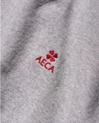 Tシャツ・カットソー AECA WHITE EVERYDAY AECA CLOVER SWEAT SHIRTSGREY AWCMFWBDTSS T-POUCH Man: Logo-print T-shirt with contrast detail | Diesel