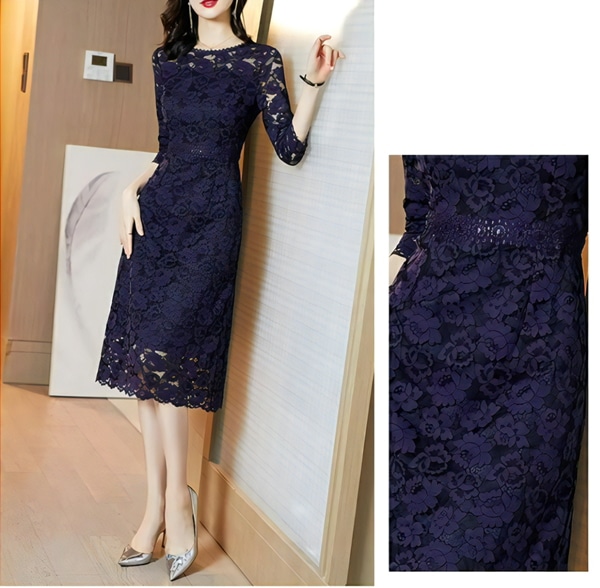 レディース マルベリーシルクドレス ワンピース イブニングドレス パーティードレス カラードレス ナイトドレス パーティー ステージ 舞台 フォーマル 謝恩会 ロング 7分袖 ラウンドネック レディース マルベリーシルクドレス ワンピース イブニングドレス パーティードレス カラードレス ナイトドレス パーティー ステージ 舞台 フォーマル 謝恩会 ロング 7分袖 ラウンドネック