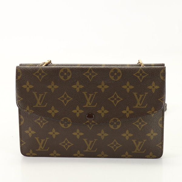 Qoo10] Louis Vuitton 美品 モノグラム ダブル ラバット M5