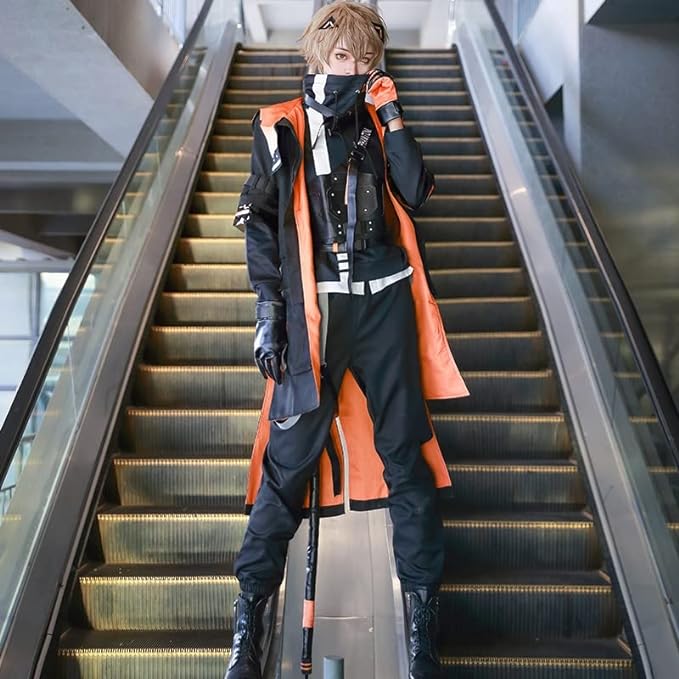 Noctyx Alban Knox アルバーンノックス コスプレ バーチャルYouTuber コスプレ衣装 ウィッグ 靴追加可能 仮装 衣装+耳飾り+髪飾り+しっぽ+メガネ+手袋 付き Noctyx Alban Knox アルバーンノックス コスプレ バーチャルYouTuber コスプレ衣装 ウィッグ 靴追加可能 仮装 衣装+耳飾り+髪飾り+しっぽ+メガネ+手袋 付き